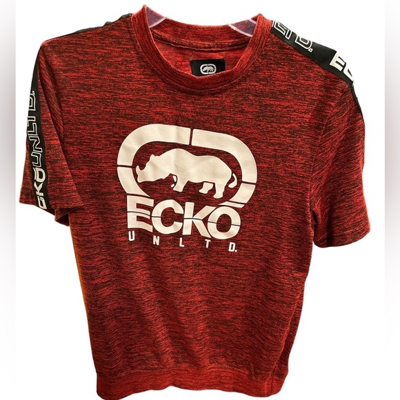 Ecko Logo T Red‎ Medium Excellent - Picture 1 of 3